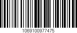Código de barras (EAN, GTIN, SKU, ISBN): '1069100977475'