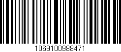 Código de barras (EAN, GTIN, SKU, ISBN): '1069100988471'