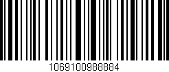 Código de barras (EAN, GTIN, SKU, ISBN): '1069100988884'