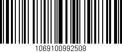 Código de barras (EAN, GTIN, SKU, ISBN): '1069100992508'