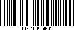 Código de barras (EAN, GTIN, SKU, ISBN): '1069100994632'
