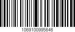 Código de barras (EAN, GTIN, SKU, ISBN): '1069100995646'