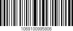 Código de barras (EAN, GTIN, SKU, ISBN): '1069100995806'