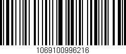 Código de barras (EAN, GTIN, SKU, ISBN): '1069100996216'