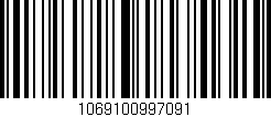 Código de barras (EAN, GTIN, SKU, ISBN): '1069100997091'