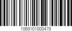 Código de barras (EAN, GTIN, SKU, ISBN): '1069101000479'