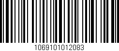 Código de barras (EAN, GTIN, SKU, ISBN): '1069101012083'