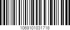 Código de barras (EAN, GTIN, SKU, ISBN): '1069101031718'