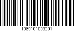 Código de barras (EAN, GTIN, SKU, ISBN): '1069101036201'