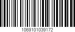 Código de barras (EAN, GTIN, SKU, ISBN): '1069101039172'