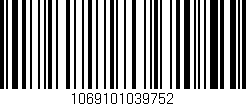 Código de barras (EAN, GTIN, SKU, ISBN): '1069101039752'