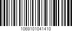Código de barras (EAN, GTIN, SKU, ISBN): '1069101041410'