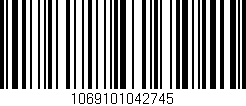 Código de barras (EAN, GTIN, SKU, ISBN): '1069101042745'