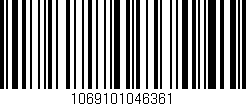 Código de barras (EAN, GTIN, SKU, ISBN): '1069101046361'
