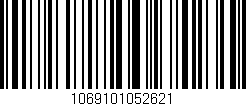 Código de barras (EAN, GTIN, SKU, ISBN): '1069101052621'