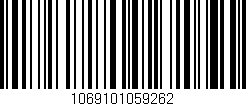 Código de barras (EAN, GTIN, SKU, ISBN): '1069101059262'