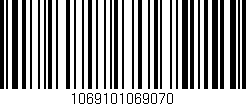 Código de barras (EAN, GTIN, SKU, ISBN): '1069101069070'