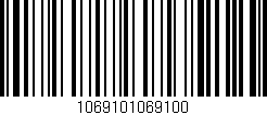 Código de barras (EAN, GTIN, SKU, ISBN): '1069101069100'