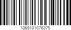 Código de barras (EAN, GTIN, SKU, ISBN): '1069101076375'