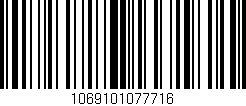 Código de barras (EAN, GTIN, SKU, ISBN): '1069101077716'