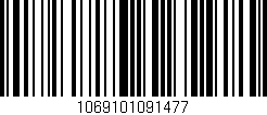 Código de barras (EAN, GTIN, SKU, ISBN): '1069101091477'