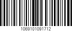 Código de barras (EAN, GTIN, SKU, ISBN): '1069101091712'