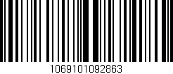Código de barras (EAN, GTIN, SKU, ISBN): '1069101092863'
