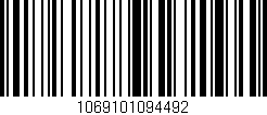 Código de barras (EAN, GTIN, SKU, ISBN): '1069101094492'