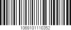 Código de barras (EAN, GTIN, SKU, ISBN): '1069101110352'