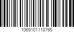 Código de barras (EAN, GTIN, SKU, ISBN): '1069101110765'