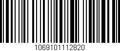 Código de barras (EAN, GTIN, SKU, ISBN): '1069101112820'