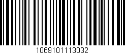 Código de barras (EAN, GTIN, SKU, ISBN): '1069101113032'