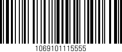 Código de barras (EAN, GTIN, SKU, ISBN): '1069101115555'