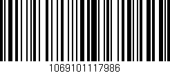 Código de barras (EAN, GTIN, SKU, ISBN): '1069101117986'