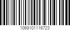 Código de barras (EAN, GTIN, SKU, ISBN): '1069101118723'