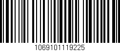 Código de barras (EAN, GTIN, SKU, ISBN): '1069101119225'