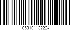 Código de barras (EAN, GTIN, SKU, ISBN): '1069101132224'