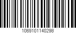 Código de barras (EAN, GTIN, SKU, ISBN): '1069101140298'