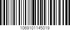 Código de barras (EAN, GTIN, SKU, ISBN): '1069101145019'