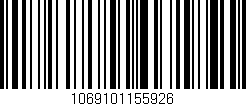 Código de barras (EAN, GTIN, SKU, ISBN): '1069101155926'