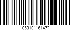 Código de barras (EAN, GTIN, SKU, ISBN): '1069101161477'