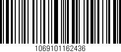 Código de barras (EAN, GTIN, SKU, ISBN): '1069101162436'