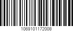 Código de barras (EAN, GTIN, SKU, ISBN): '1069101172008'