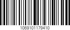 Código de barras (EAN, GTIN, SKU, ISBN): '1069101179410'