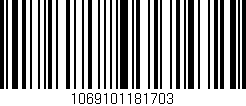 Código de barras (EAN, GTIN, SKU, ISBN): '1069101181703'