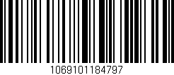 Código de barras (EAN, GTIN, SKU, ISBN): '1069101184797'