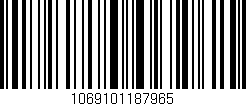 Código de barras (EAN, GTIN, SKU, ISBN): '1069101187965'