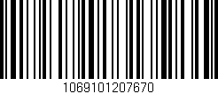 Código de barras (EAN, GTIN, SKU, ISBN): '1069101207670'