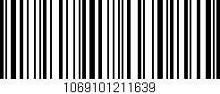 Código de barras (EAN, GTIN, SKU, ISBN): '1069101211639'