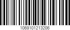 Código de barras (EAN, GTIN, SKU, ISBN): '1069101213206'